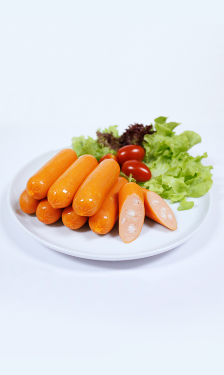 ไส้กรอกฮอทดอกส้มรสชีส