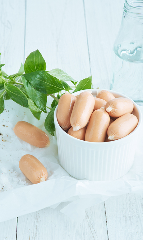 ไส้กรอกค๊อกเทลหนังกรอบ